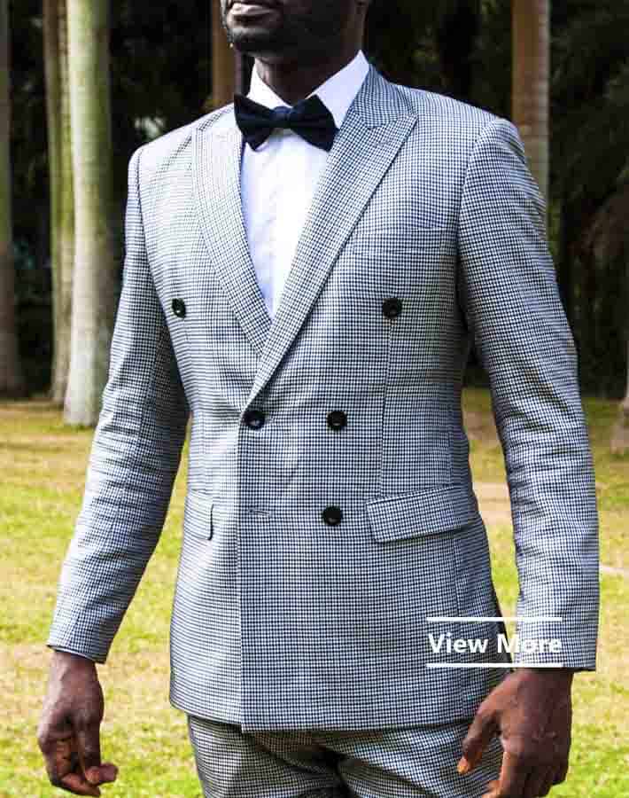 tailor-made suits by Ghanaian tailor Adjei Anang