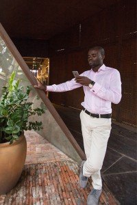 Bespoke shirts by Ghanaian tailor Adjei Anang