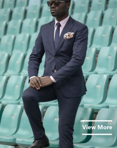 Tailored Blue Suit