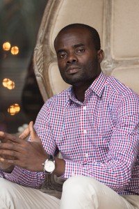 Tailored shirt men's wear by Ghanaian tailor Adjei Anang