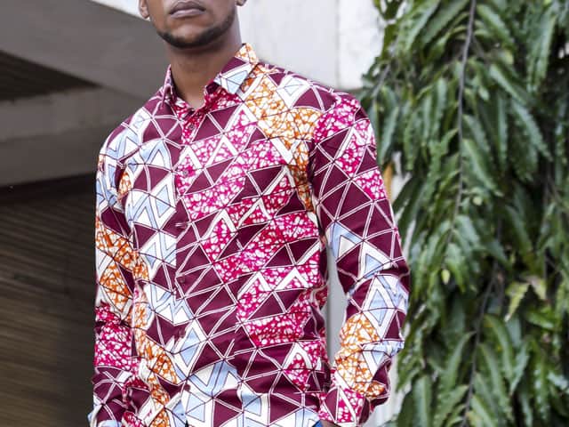 bespoke menswear by Ghanaian tailor