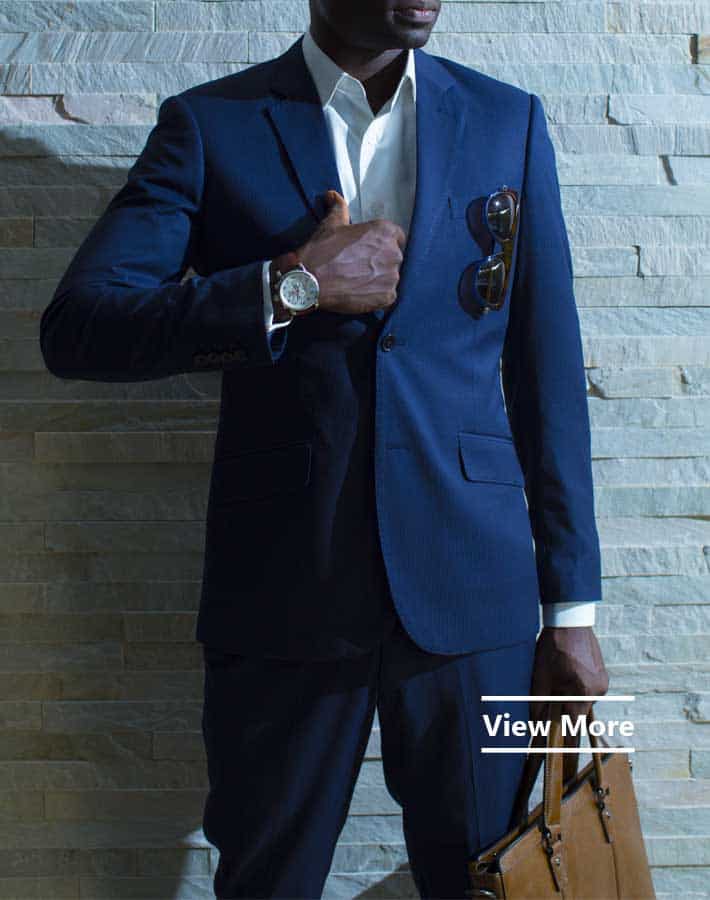 tailor-made suits by Ghanaian tailor Adjei Anang