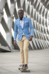Blue Sports Jacket
